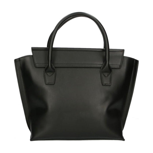 Elegant Black Magnetic Handbag Plein Sport