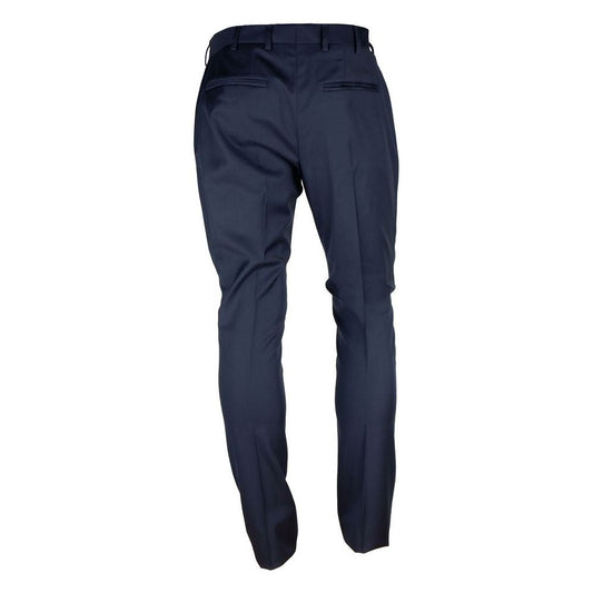 Elegant Milano Wool Blend Men's Trousers