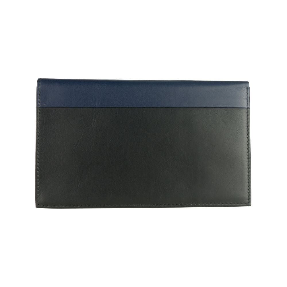 Elegant Dual-Tone Leather Wallet