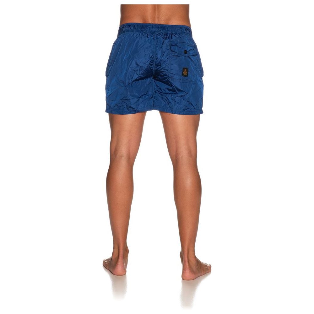 Blue Beach Escape Swim Shorts