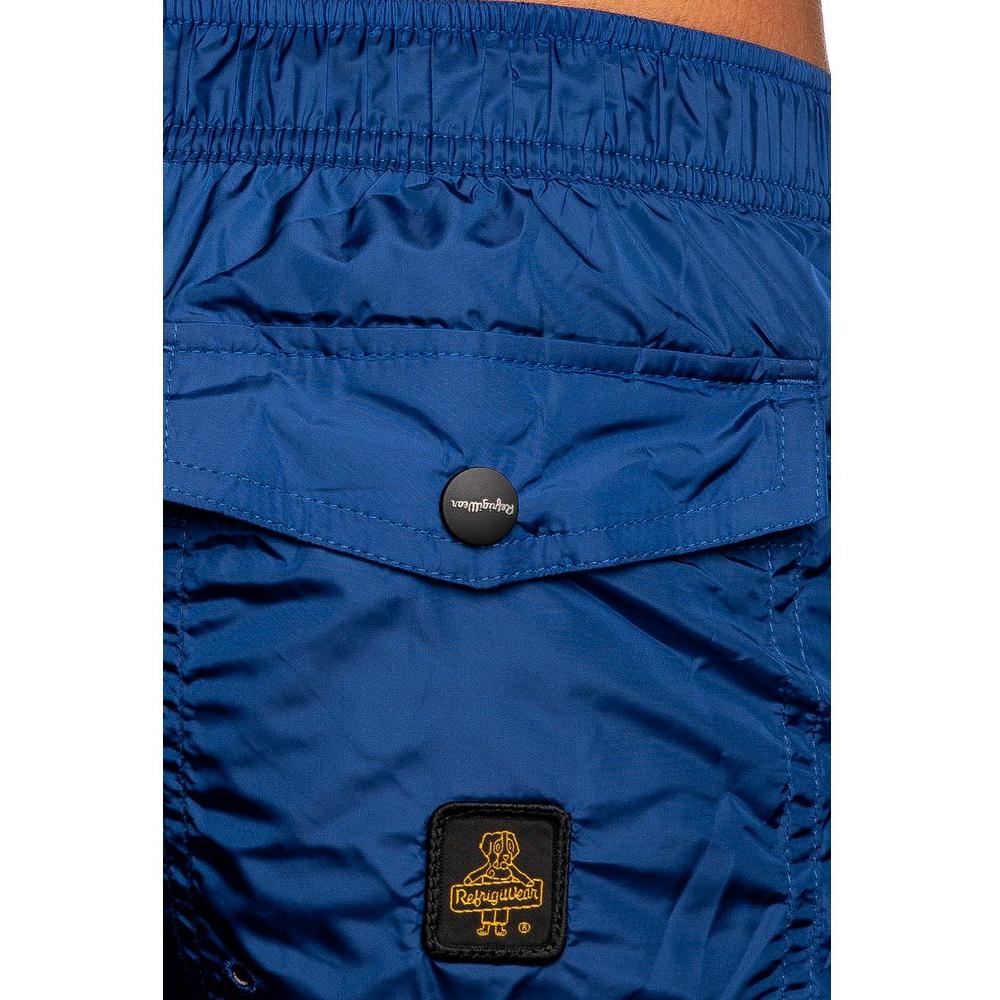 Blue Beach Escape Swim Shorts