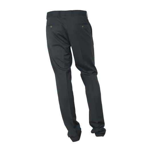 Elegant Italian Gray Trousers