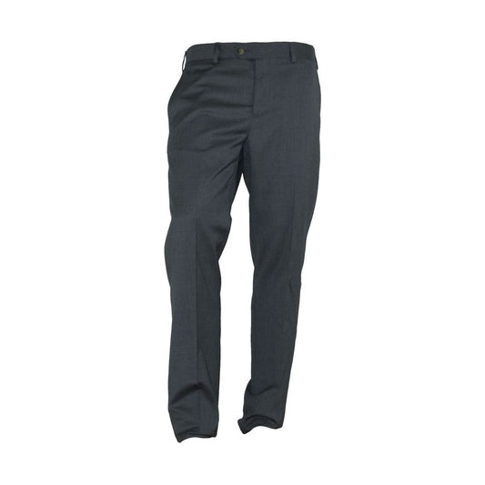 Elegant Italian Gray Trousers