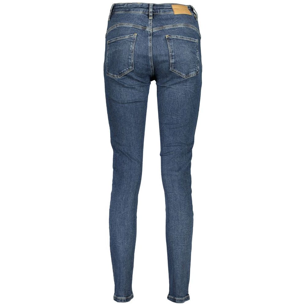 Blue Cotton Jeans & Pant