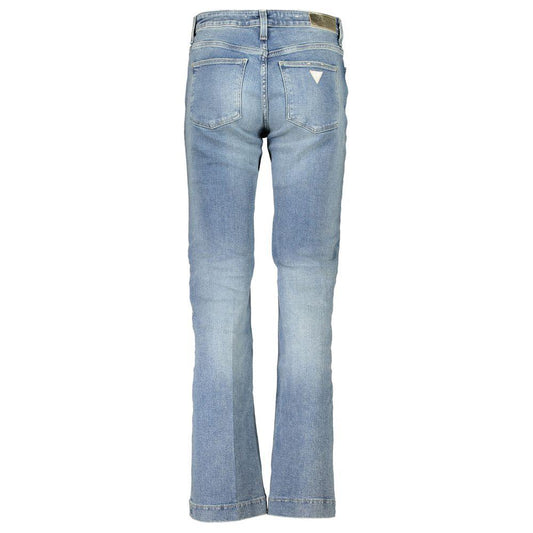 Light Blue Cotton Jeans & Pant