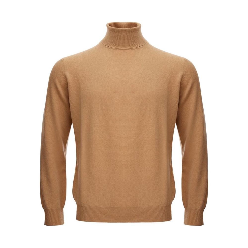 Elegant Woolen Brown Sweater for Men