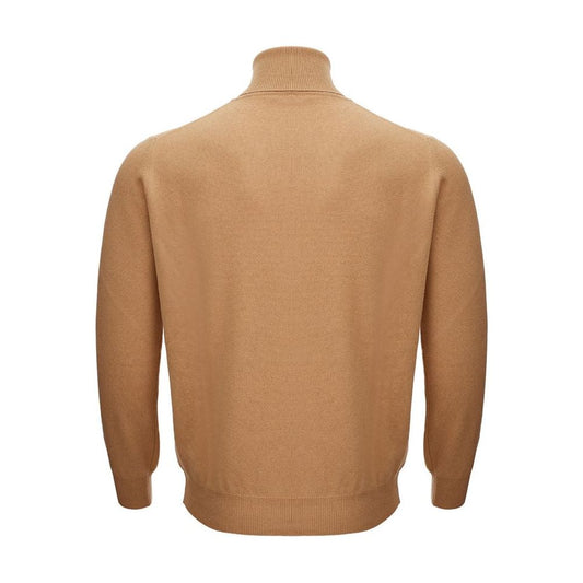 KANGRA Elegant Woolen Brown Sweater for Men KANGRA