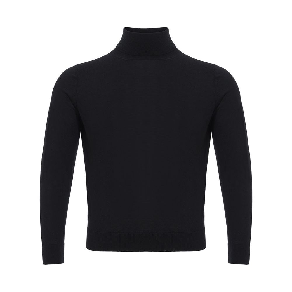 Italian Cashmere Luxury Black Sweater