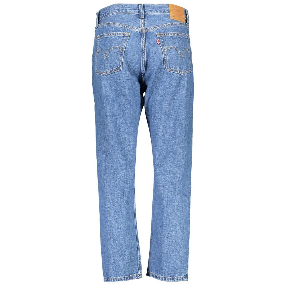 Blue Cotton Jeans & Pant