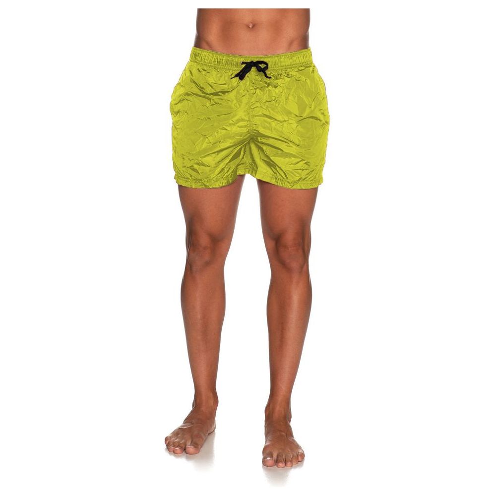 Vibrant Yellow Men's Swim Shorts