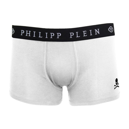 Elevated Comfort White Boxer Duo Philipp Plein