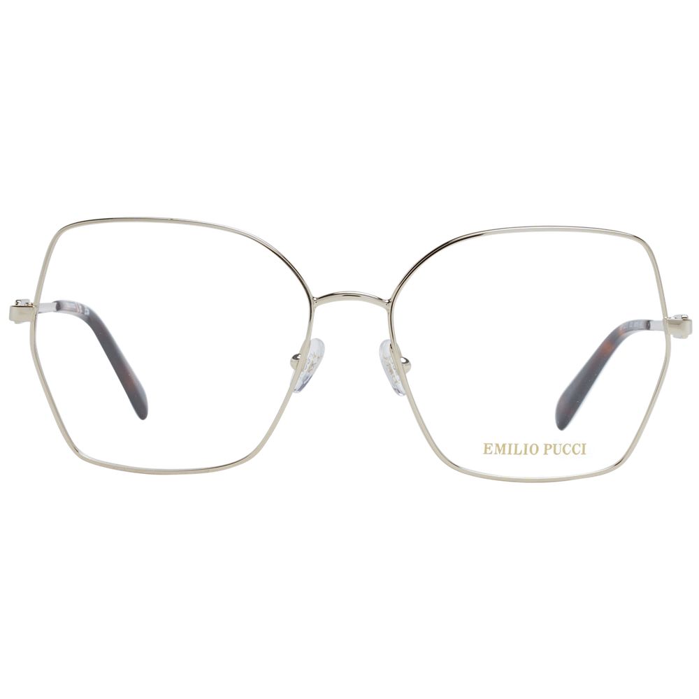 Emilio Pucci Gold Metal Glasses (Frames)