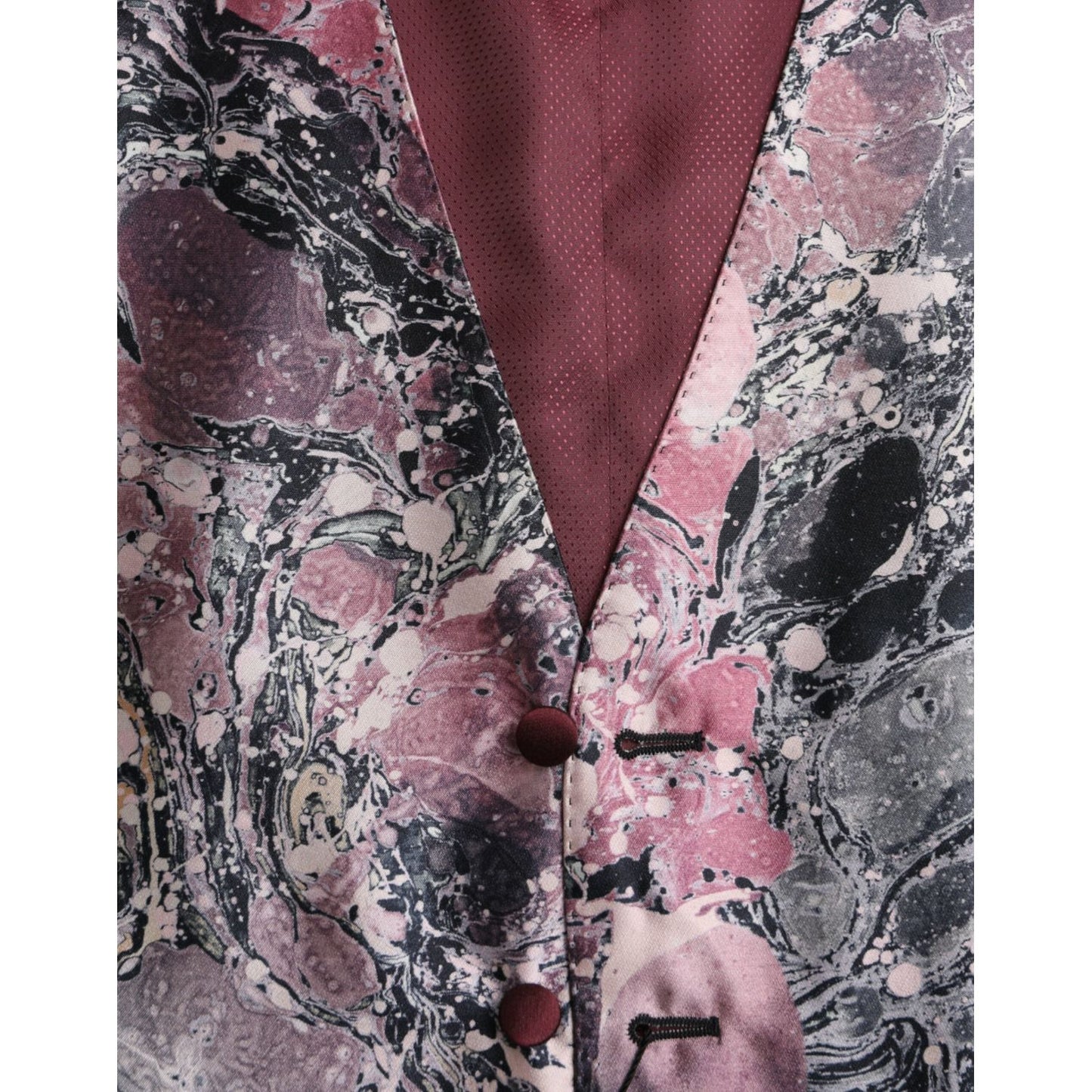 Multicolor Galaxy Silk Waistcoat Formal Vest