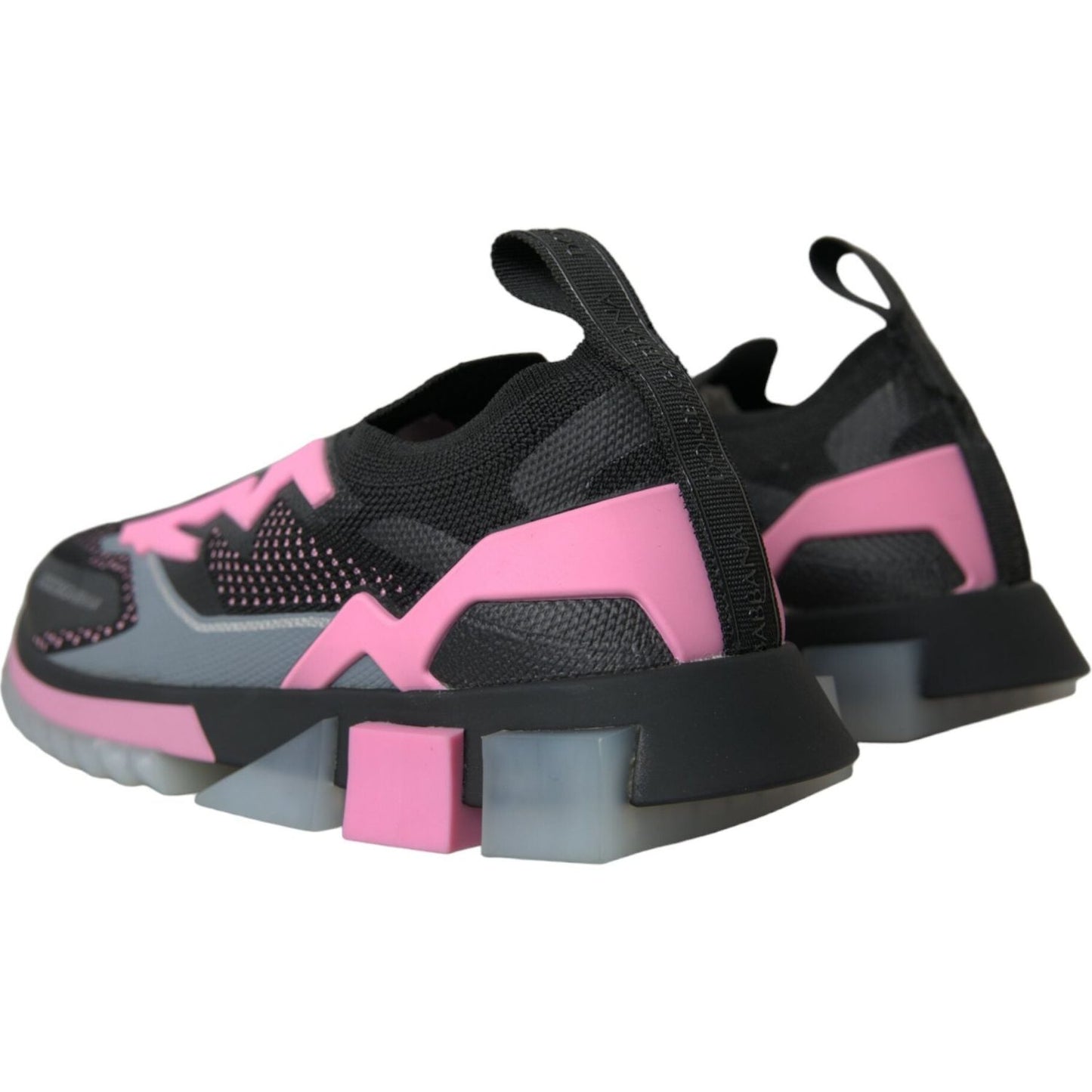 Black Pink Slip On Sorrento Sneakers Shoes