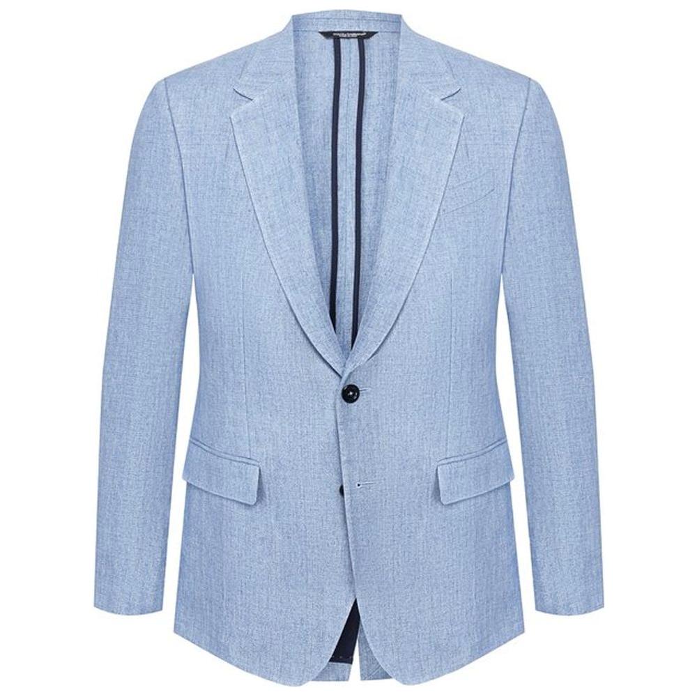 Light Blue Linen Blazer