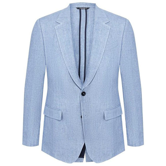 Light Blue Linen Blazer