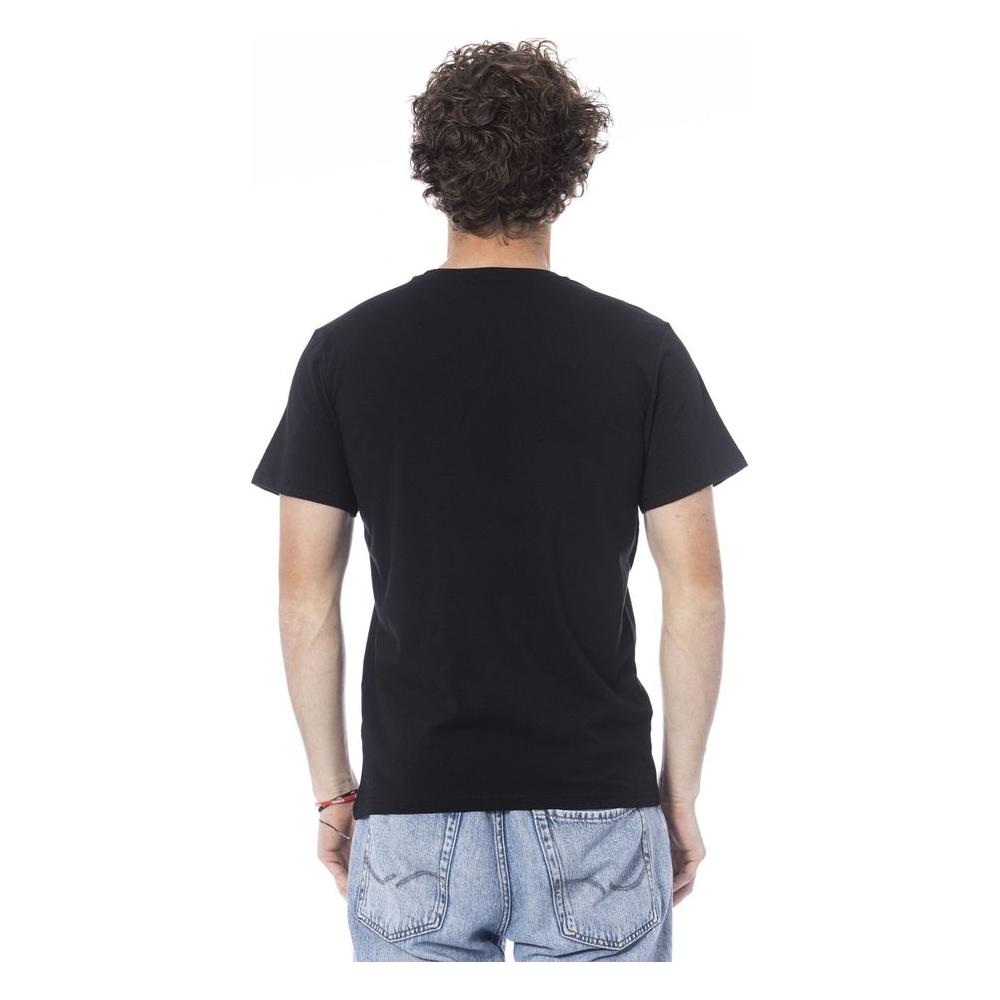 Black Cotton T-Shirt