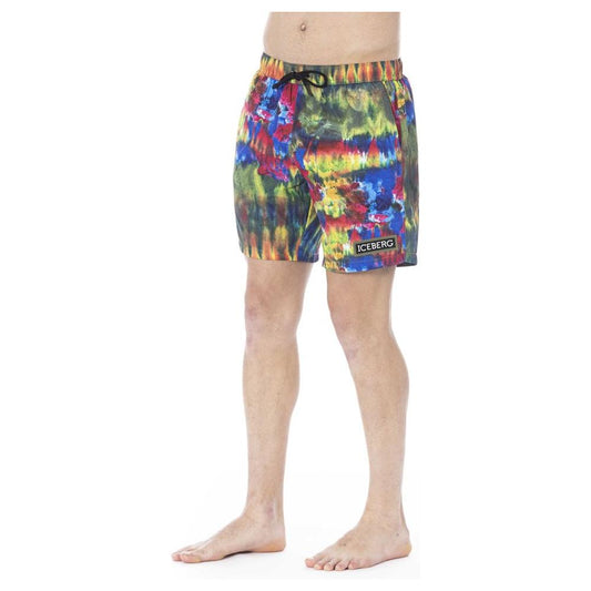 Multicolor Polyester Swimwear