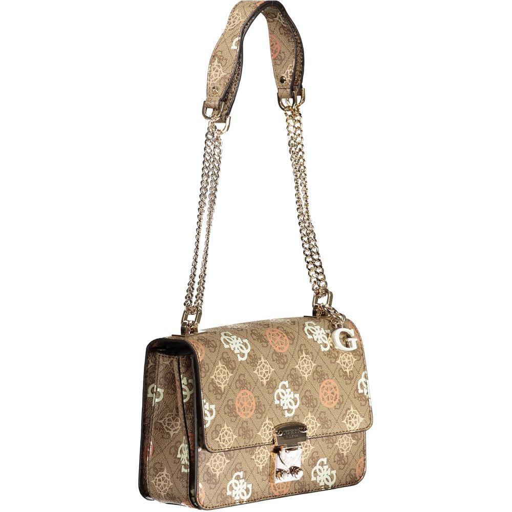 Beige Polyethylene Handbag