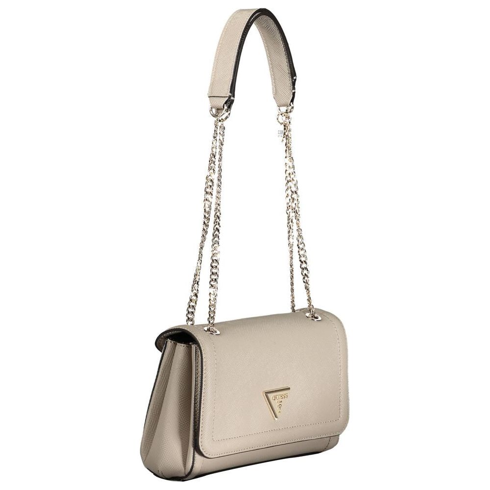 Gray Polyethylene Handbag