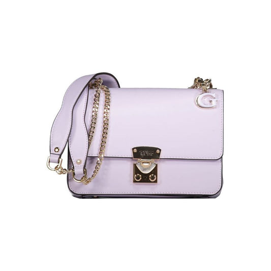 Purple Polyethylene Handbag