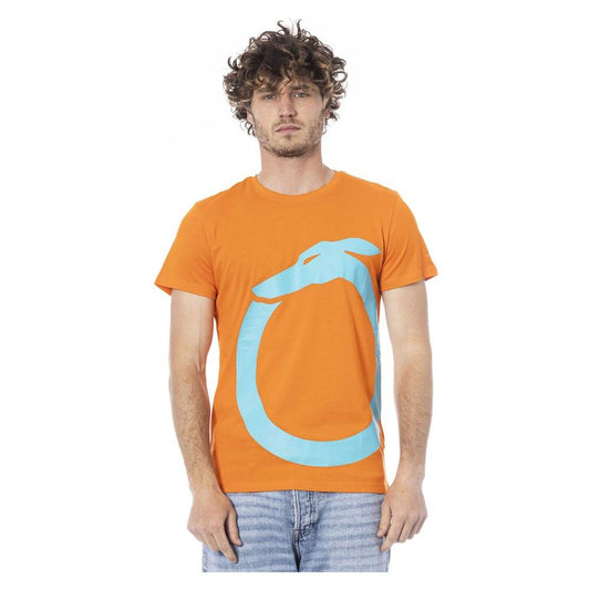 Orange Cotton T-Shirt