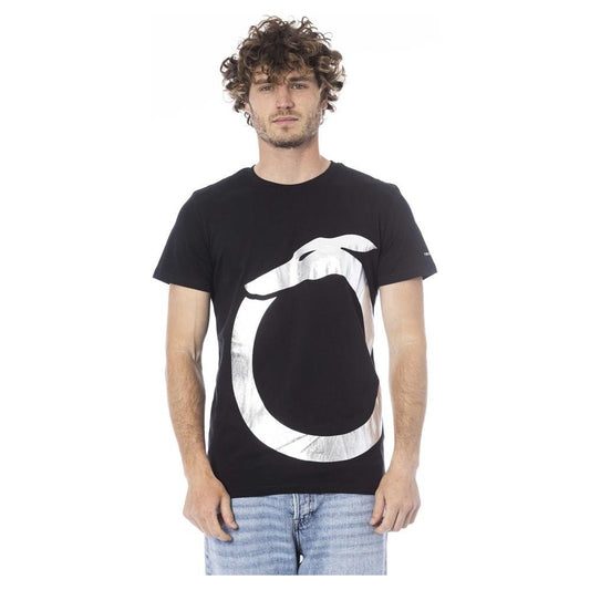 Black Cotton T-Shirt