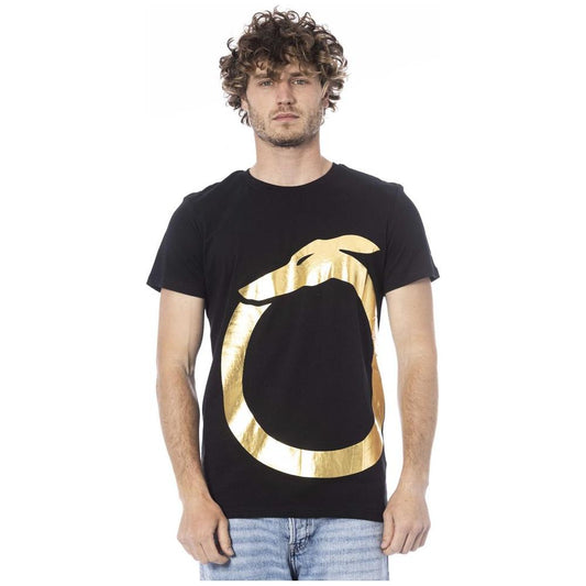 Black Cotton T-Shirt