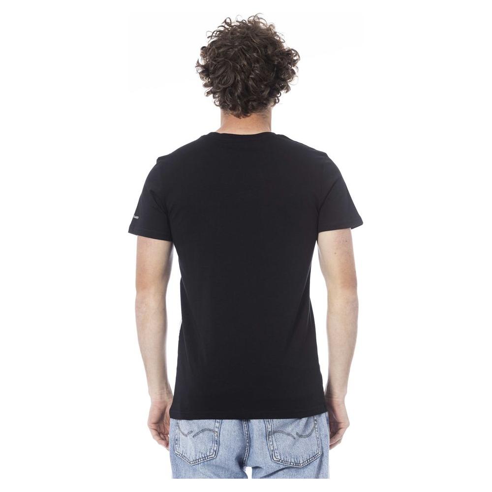 Black Cotton T-Shirt