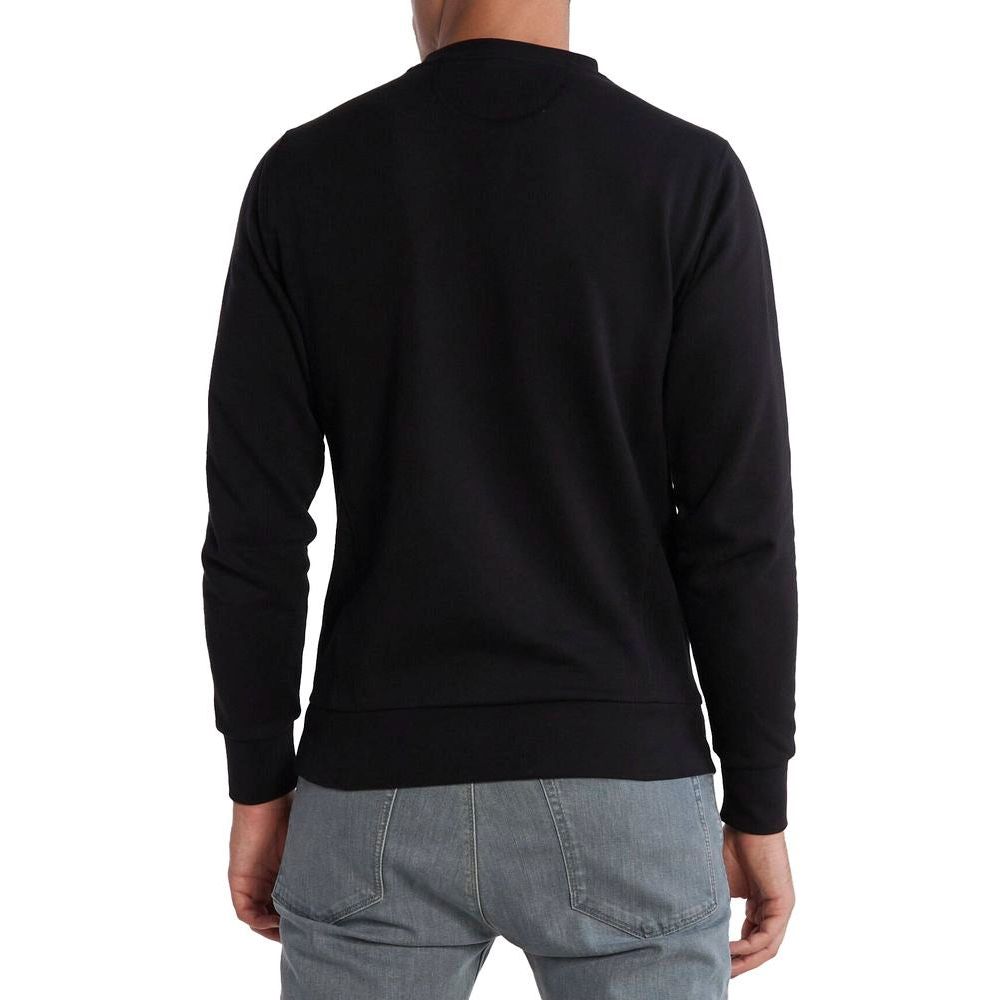 Black Cotton Sweater