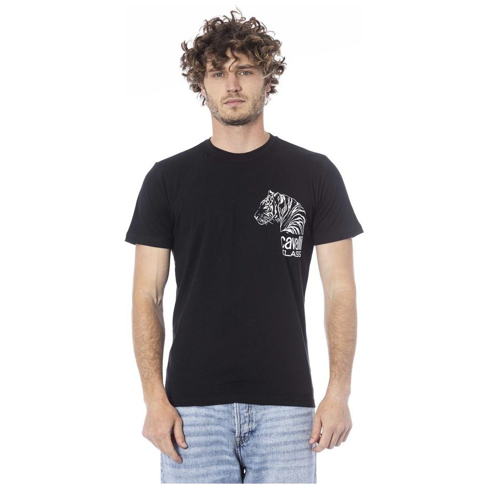 Black Cotton T-Shirt