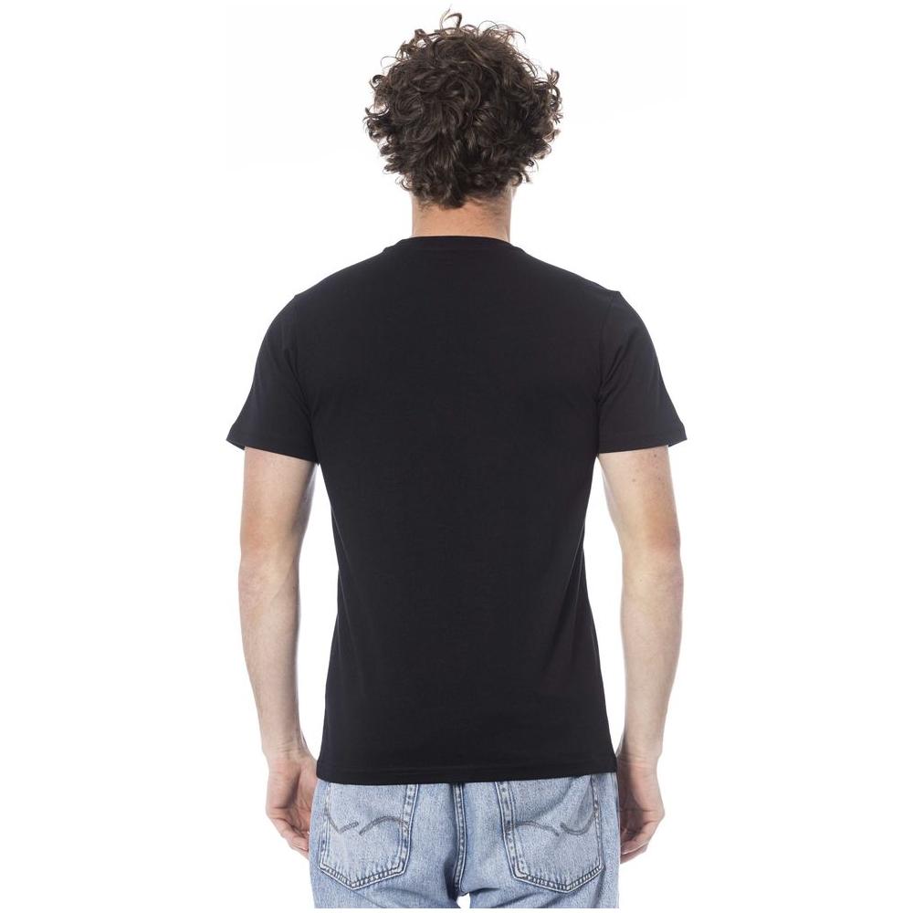 Black Cotton T-Shirt