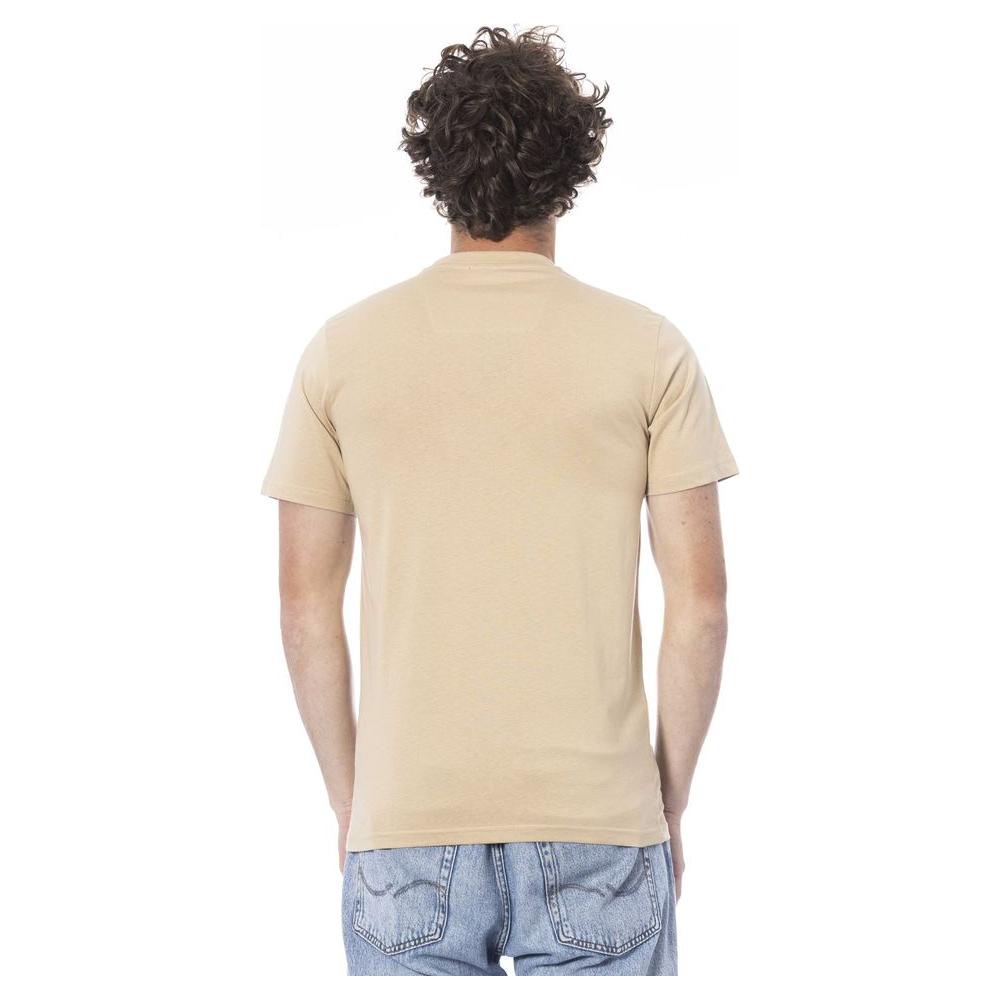 Beige Cotton T-Shirt