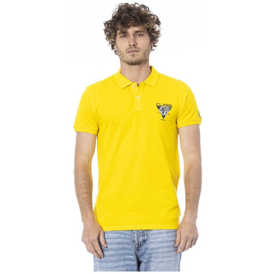 Yellow Cotton Polo Shirt