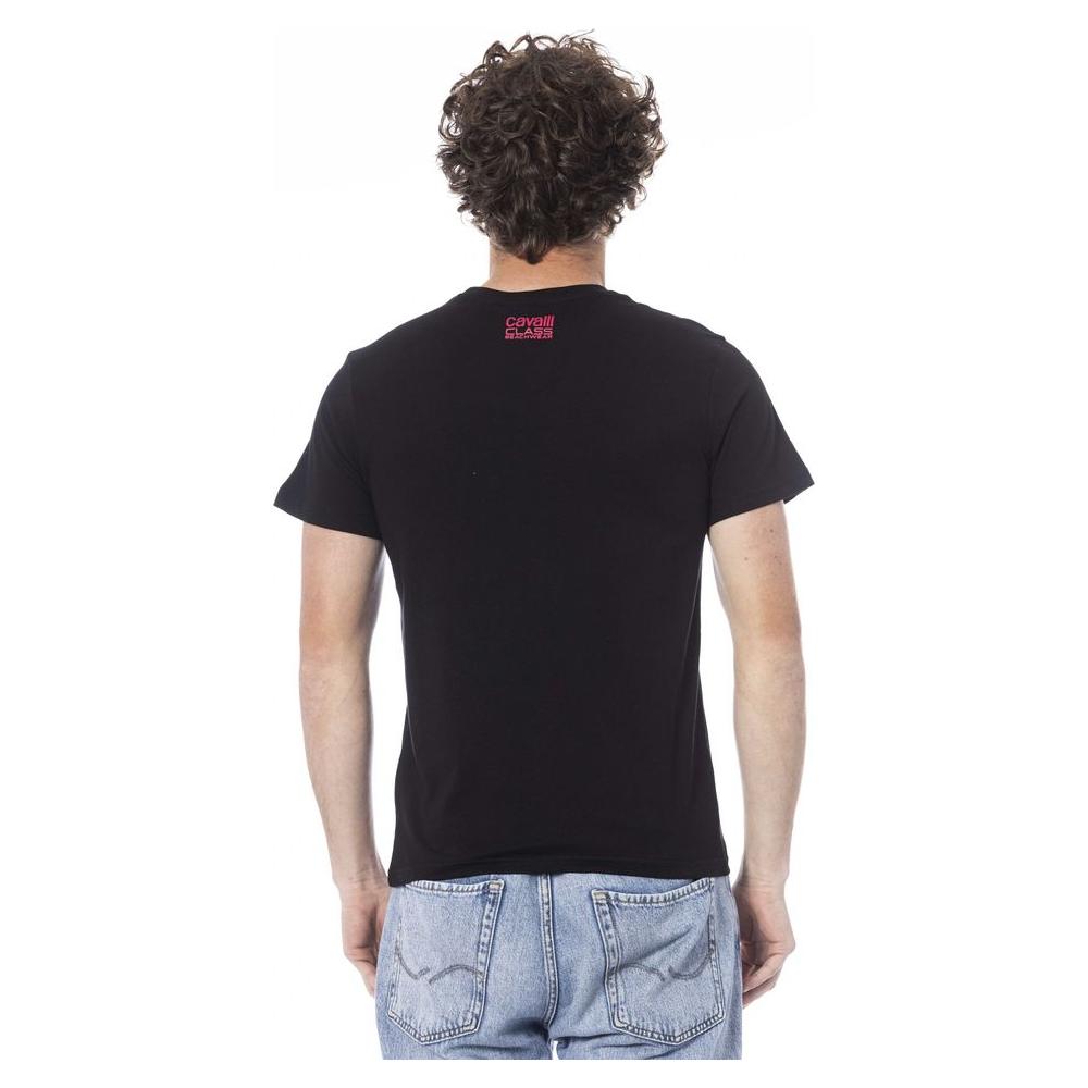 Black Cotton T-Shirt