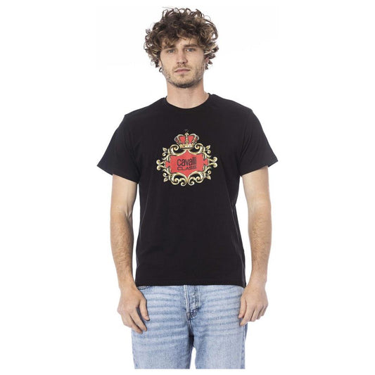 Black Cotton T-Shirt