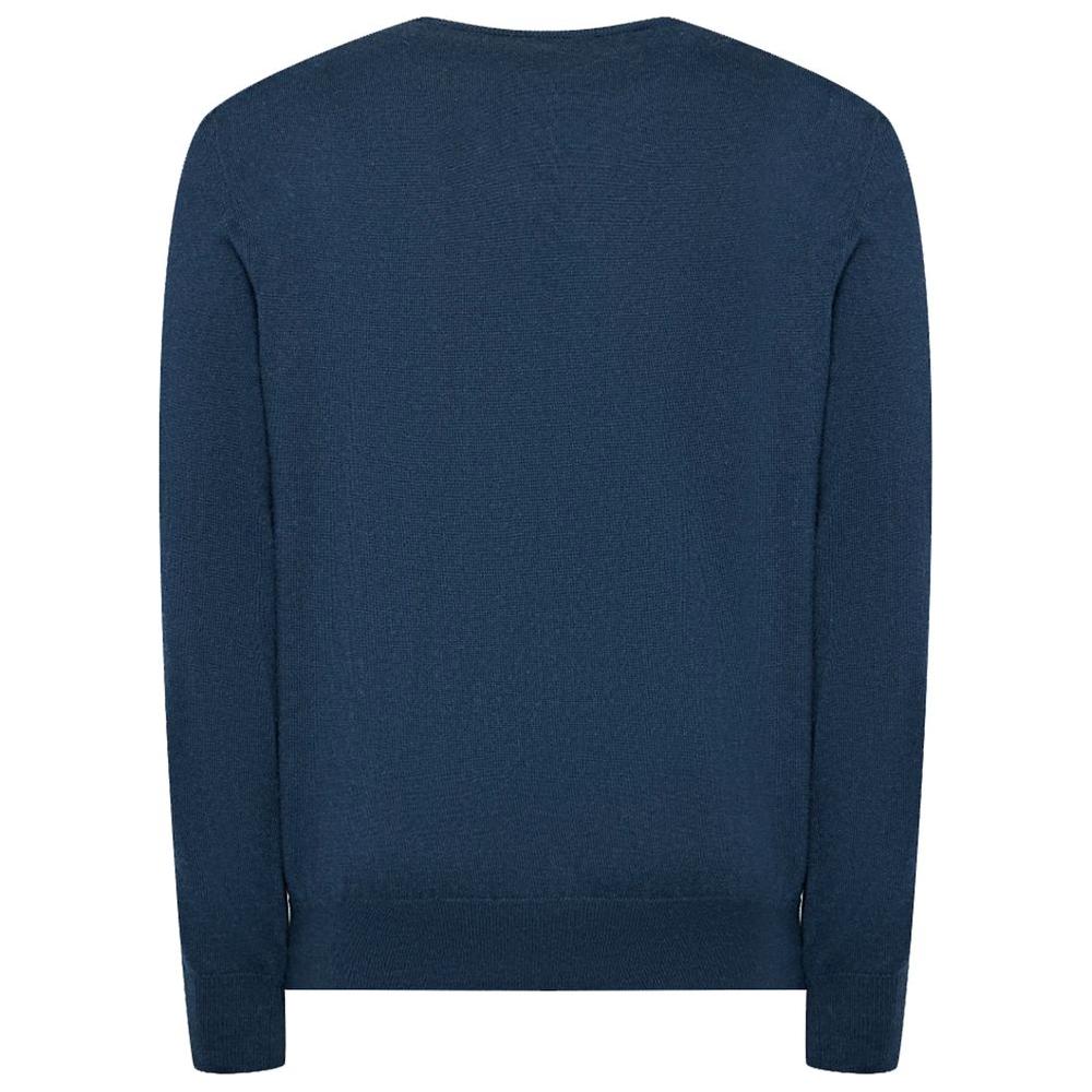 Light Blue Cotton Sweater