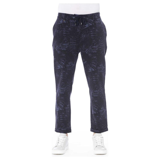 Blue Cotton Jeans & Pant