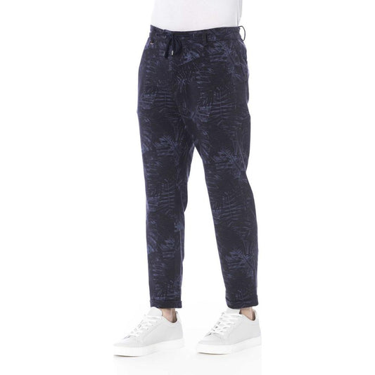 Blue Cotton Jeans & Pant