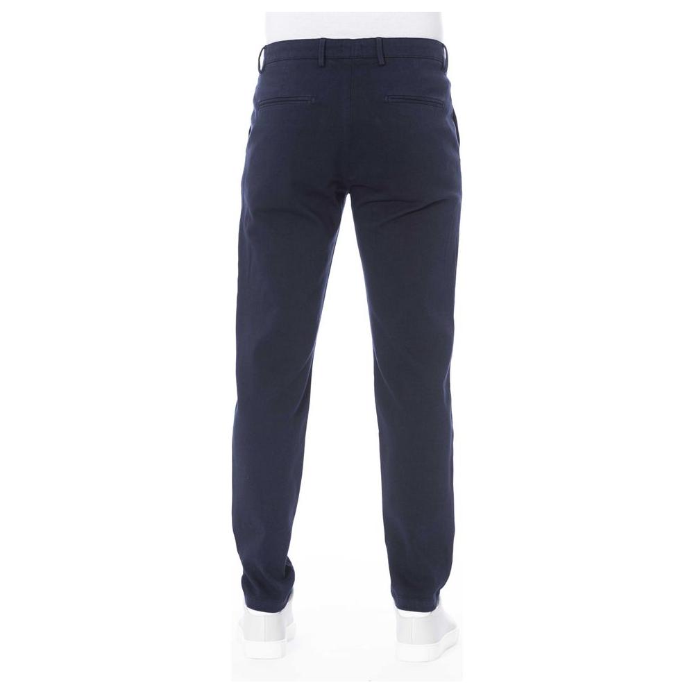 Blue Cotton Jeans & Pant