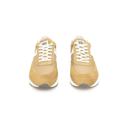 Beige CALF Leather Sneaker