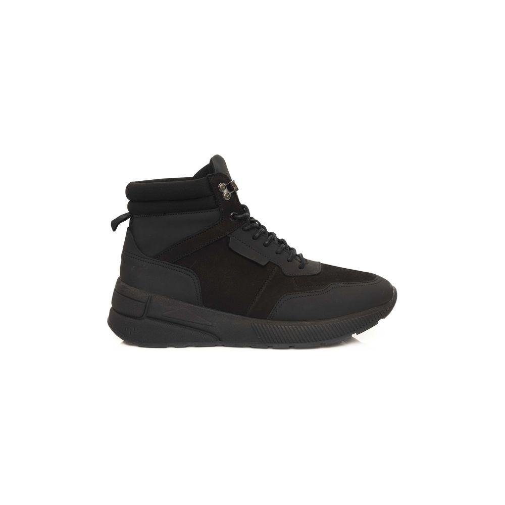 Black COW Leather Sneaker