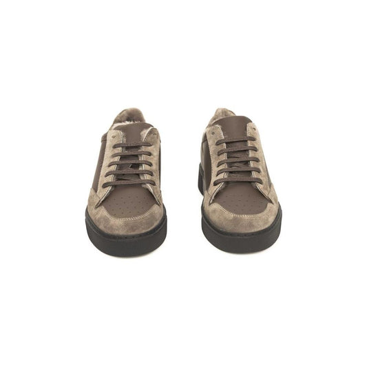 Beige COW Leather Sneaker