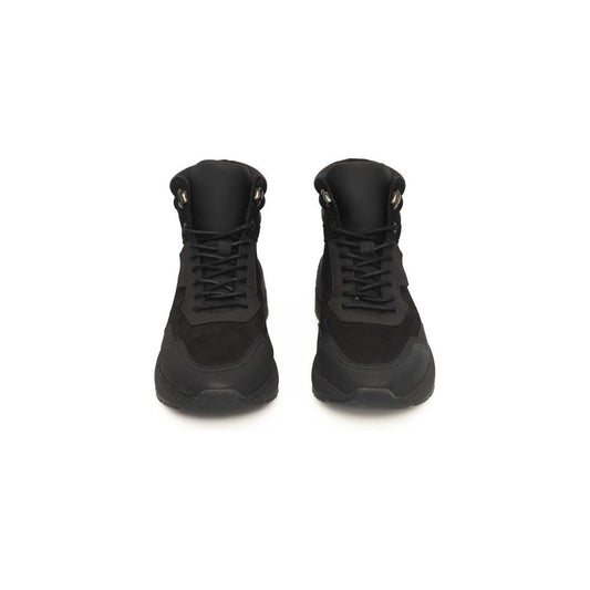 Black COW Leather Sneaker