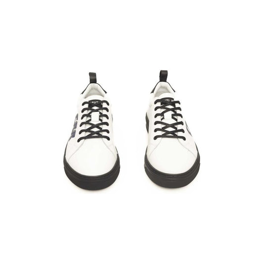 Cerruti 1881 White COW Leather Sneaker Cerruti 1881