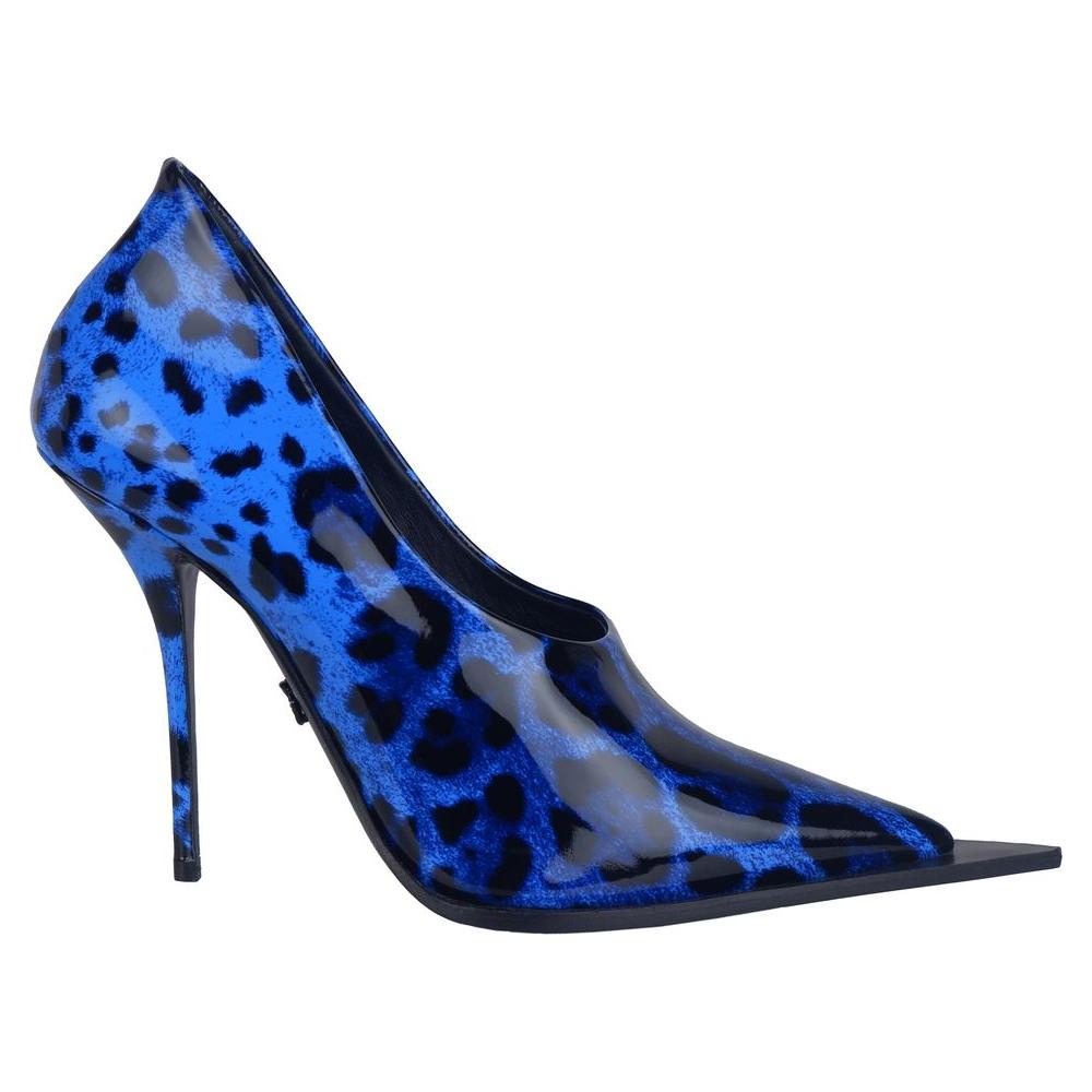 Blue Leather Di Calfskin Pump