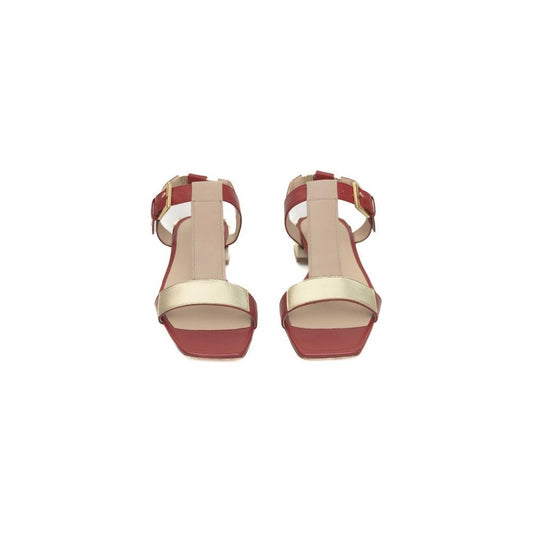 Red GOAT Leather Sandal