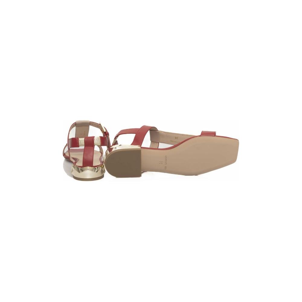 Red GOAT Leather Sandal