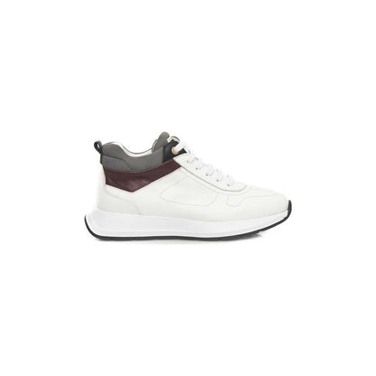Cerruti 1881 White Cowhide Sneaker