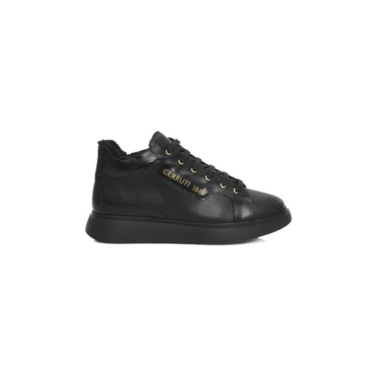 Black COW Leather Sneaker